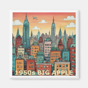 Die Vorstellung der Big Apple New York City in den Magnet