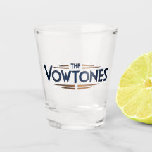 Die Vowtones - Logo-Shootglas