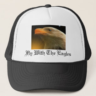 Die Wache/die Fliege mit Eagles Truckerkappe