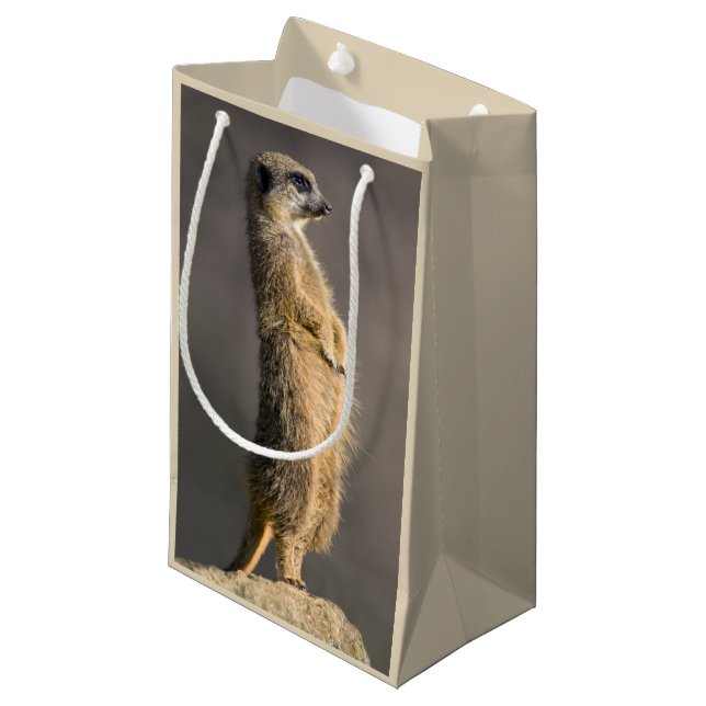 Die Wache-Geschenk-Tasche Kleine Geschenktüte (Vorderseite Schrägansicht)