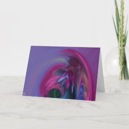 Die wachsende Grußkarte Karte