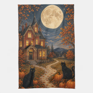 Die Wächter des Herbstmondes Geschirrtuch