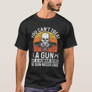 Die Waffe braucht Liebe, die Schusswaffen und Waff T-Shirt