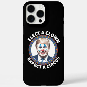 Die Wahl eines Clowns erwartet eine lustige Politi iPhone 16 Pro Max Hülle