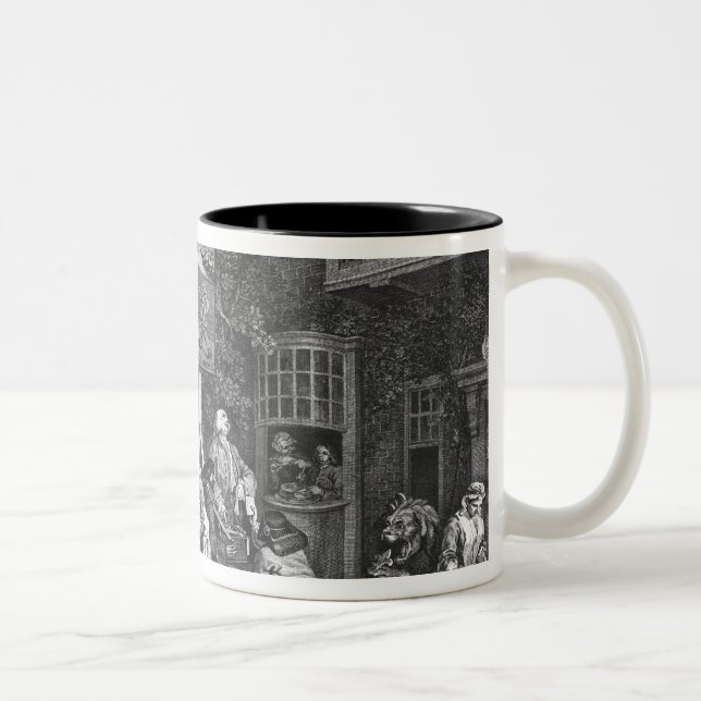 Die Wahl II Zweifarbige Tasse (Rechts)