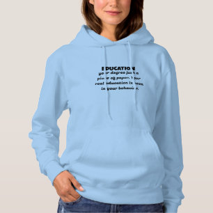 Die wahre Bedeutung von Bildung: Bildung jenseits  Hoodie