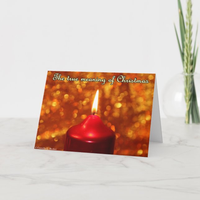 Die wahre Bedeutung von Weihnachten (Vorderseite)