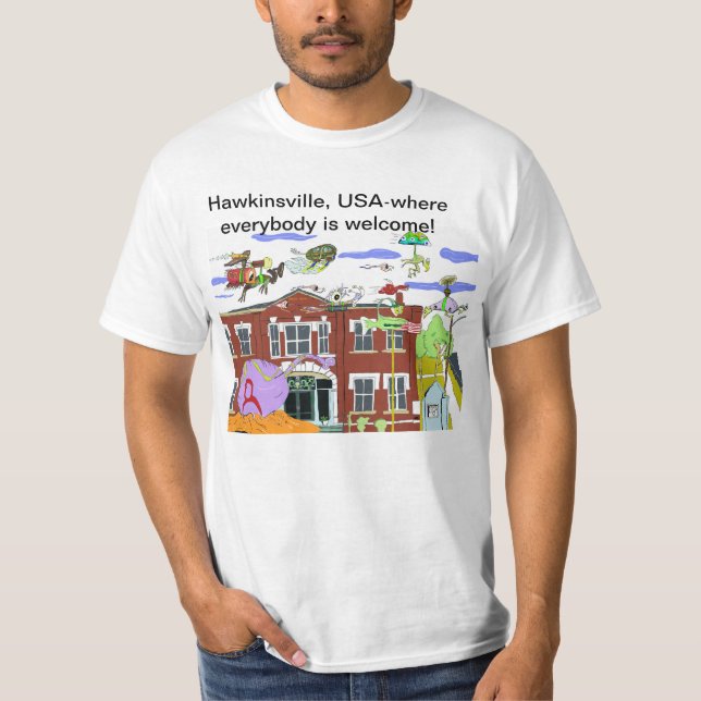 Die wahre Bedeutung wow-Signals T-Shirt (Vorderseite)