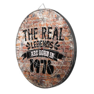 Die wahren Legenden sind 1976 in Dartboard Geboren Dartscheibe