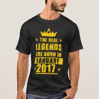 Die wahren Legenden sind im Retro-Januar 2017 Gebo T-Shirt