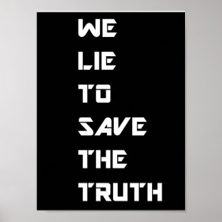 DIE WAHRHEIT gerettet Poster