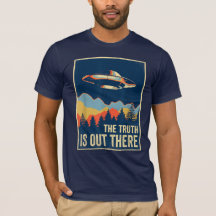 Die Wahrheit ist draußen TShirt Area 51 Alien UFO