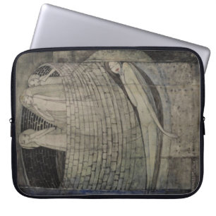 Die Wahrheit liegt am unteren Ende des Brunnens Laptopschutzhülle