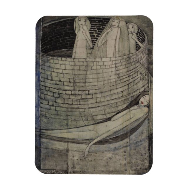 Die Wahrheit liegt am unteren Ende des Brunnens Magnet (Vertikal)