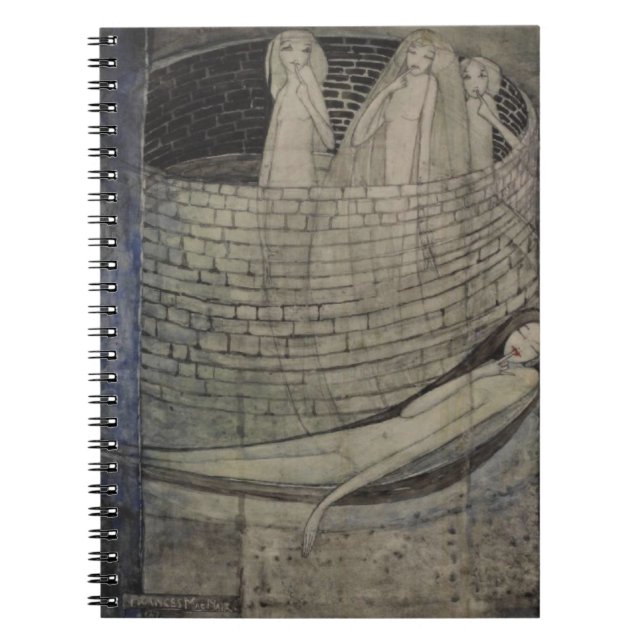 Die Wahrheit liegt am unteren Ende des Brunnens Notizblock (Vorderseite)