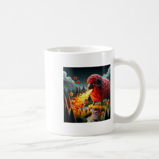 Die Wahrheit über den walisischen Drachen-Aufklebe Kaffeetasse