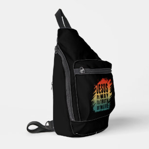 DIE WAHRHEIT UND DAS LEBEN CROSSBODY BAG