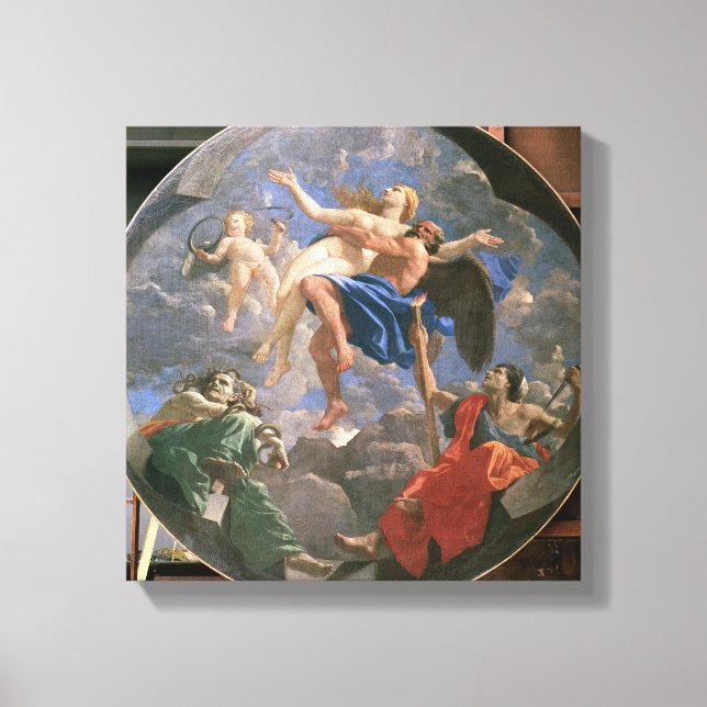 Die Wahrheit wird von Zeit weg über die Reichweite Leinwanddruck (Vorderseite)