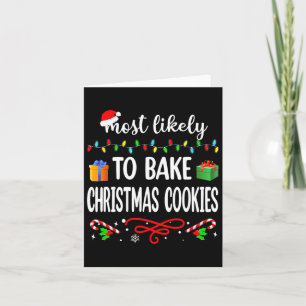 Die wahrscheinlichste Art Weihnachtskekse zu backe Karte
