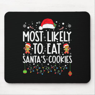 Die wahrscheinlichste Art, Weihnachtsmatte des Wei Mousepad