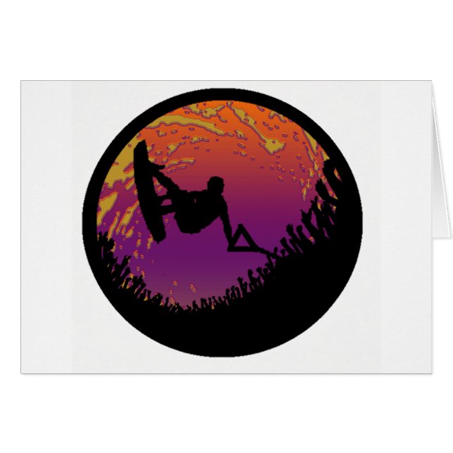 DIE WAKEBOARD VOGELSCHEUCHE (Vorderseite (Horizontal))