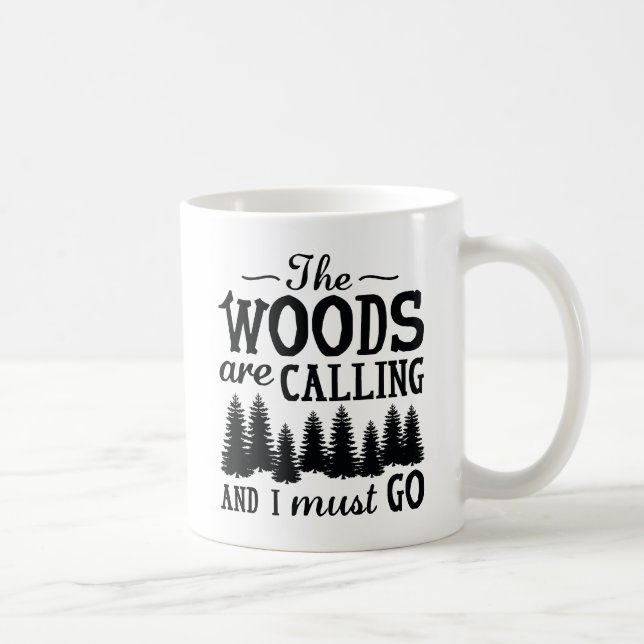 Die Wälder rufen Kaffeetasse (Rechts)