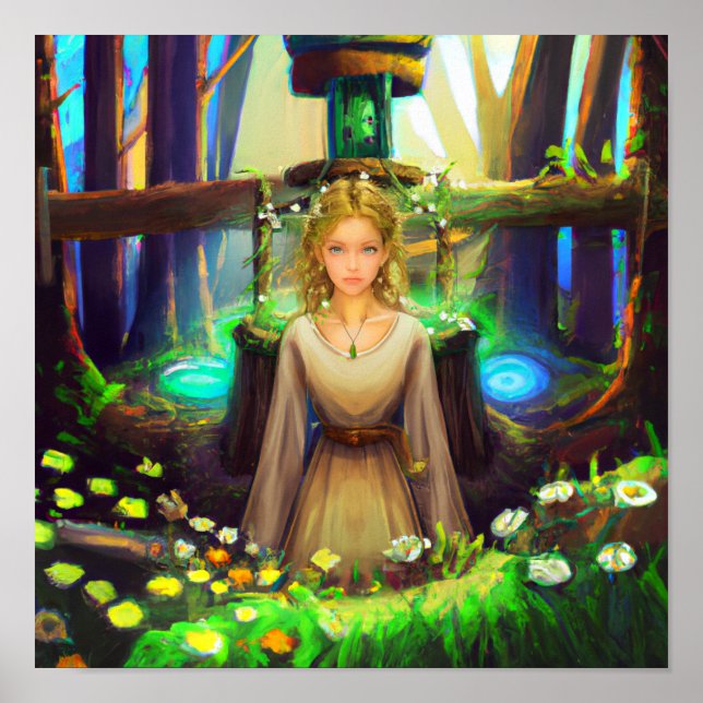 Die WaldHexe Poster (Vorne)