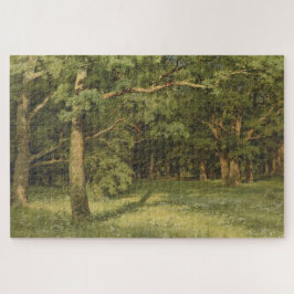 Die Waldreinigung (Waldlandschaft) Puzzle