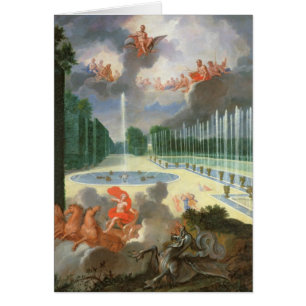 Die Waldungen von Versailles. Ansicht des