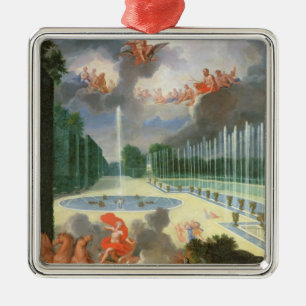 Die Waldungen von Versailles. Ansicht des Ornament Aus Metall