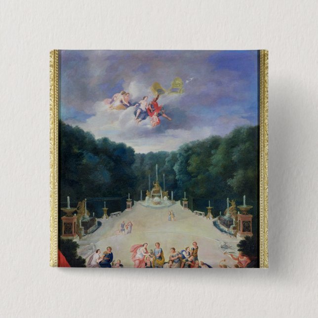 Die Waldungen von Versailles Button (Vorderseite)