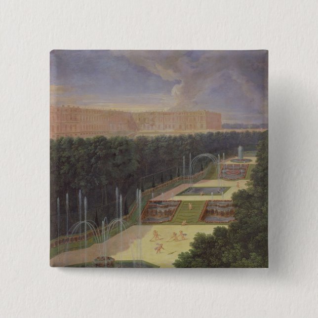 Die Waldungen von Versailles Button (Vorderseite)