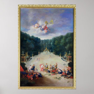 Die Waldungen von Versailles Poster