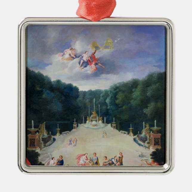Die Waldungen von Versailles Silbernes Ornament (Vorne)
