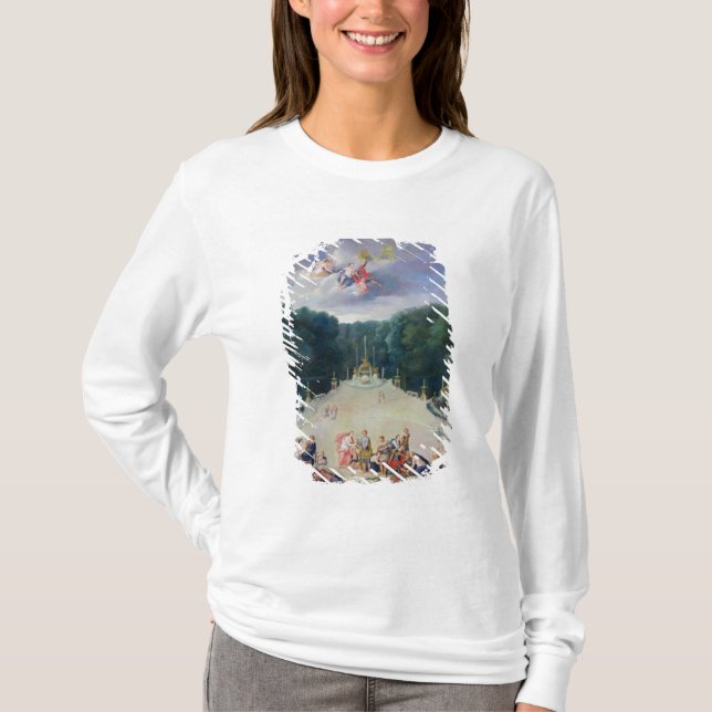 Die Waldungen von Versailles T-Shirt (Vorderseite)