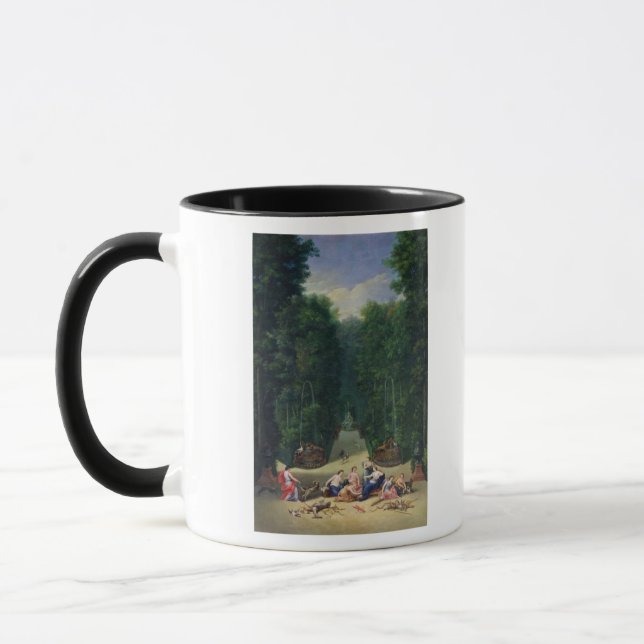 Die Waldungen von Versailles Tasse (Links)