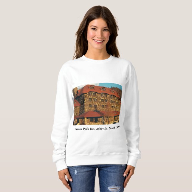 Die Waldungs-Park-Gasthaus-Sweatshirt der Damen Sweatshirt (Vorne ganz)