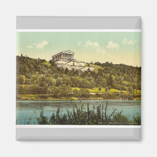 Die Walhalla, Regensburg, Bayern, Deutschland Magnet
