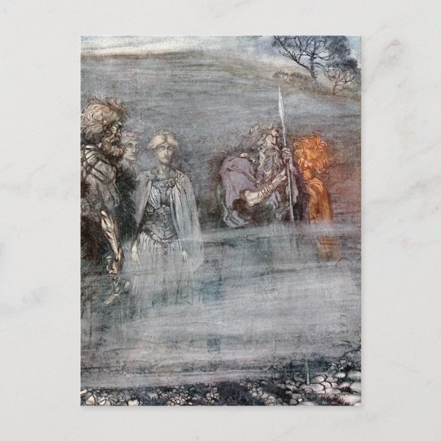 Die Walküre Postkarte (Vorderseite)
