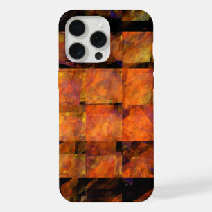 Die Wand Abstrakte Geometrische Feuer Kunst Modern iPhone 15 Pro Max Hülle