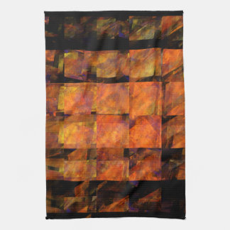 Die Wand Abstrakte Kunstküche Handtuch