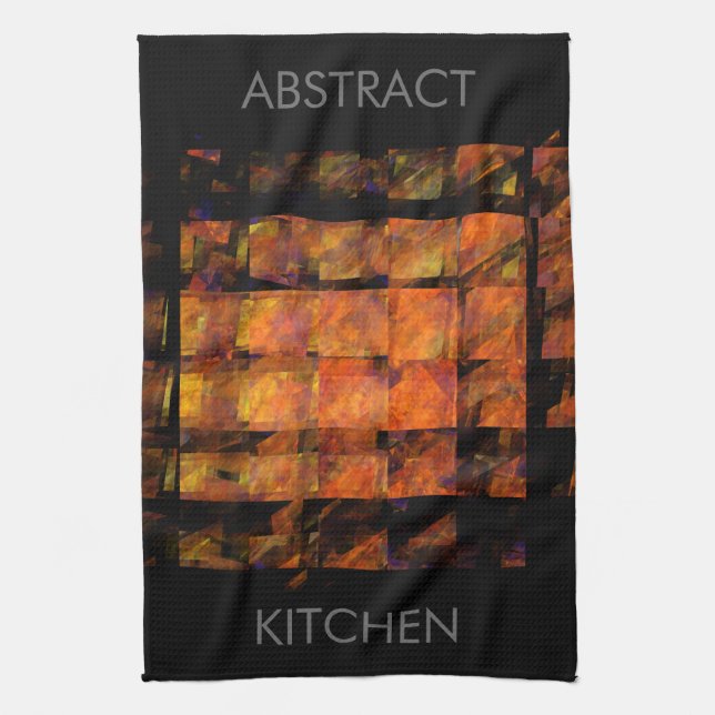 Die Wand Abstrakte Kunstküche Handtuch (Vertikal)