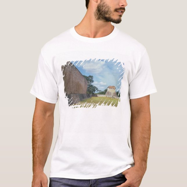Die Wand des Ball-Gerichtes T-Shirt (Vorderseite)