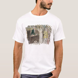Die Wanderbücherei (Feder und w/c und w T-Shirt