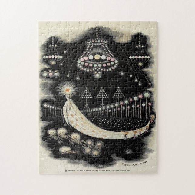 Die Wanderungen eines Kometen aus einer anderen We Puzzle (Vertikal)