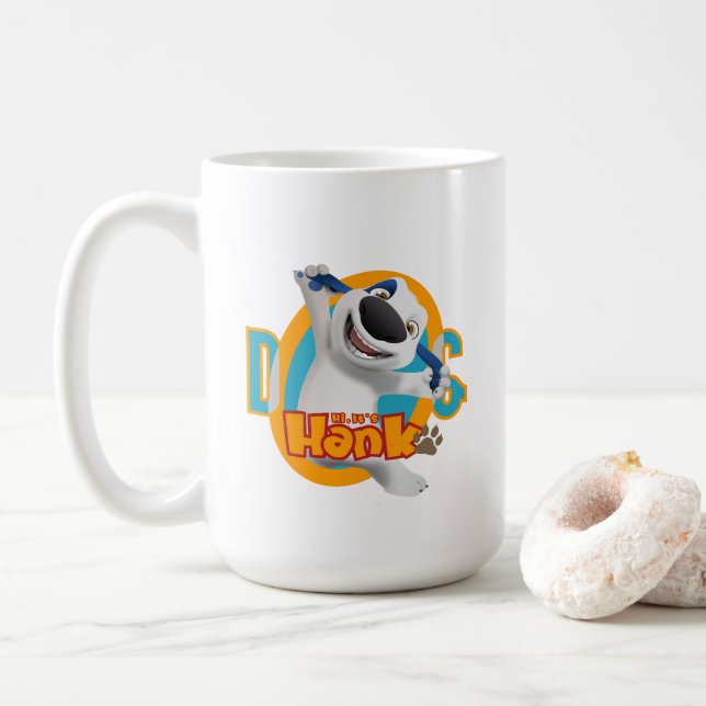 Die Wärme der Pfoten | #15 Klassische Tasse (Mit Donut)