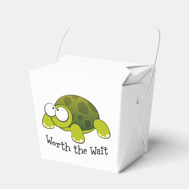 Die Warteschildkröte Geschenkschachtel (Vorderseite)