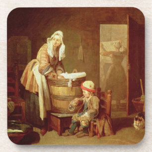 Die Wäscherei-Frau Untersetzer