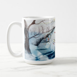 Die Wassailing-Geister Kaffeetasse