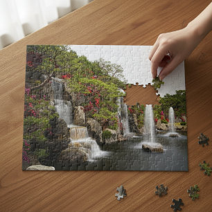 Die Wasserfälle und Geysire Puzzle